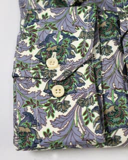 Premium Floral Slim Fit Cotton Shirt thumbnail