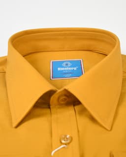 Premium Mustard Cotton Formal Shirt thumbnail