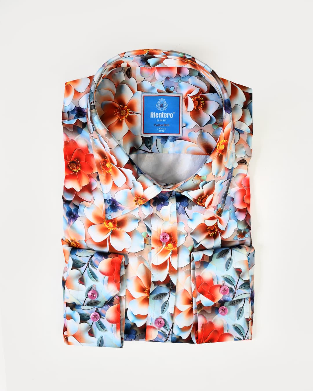 Premium Floral Print Cotton Shirt