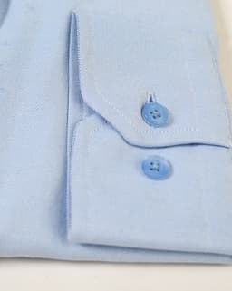 Classic Light Blue Cotton Formal Shirt thumbnail