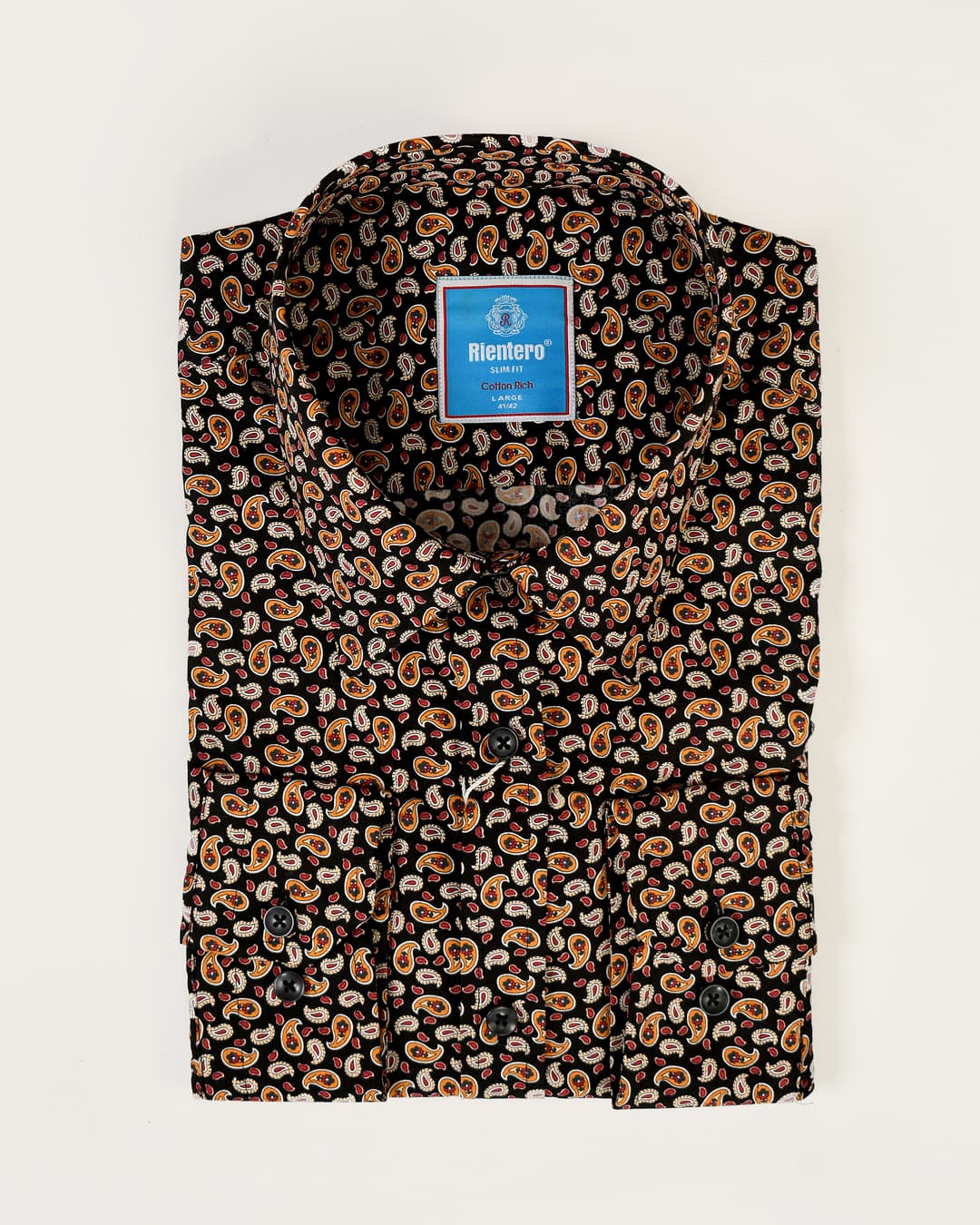 Classic Paisley Print Cotton Shirt
