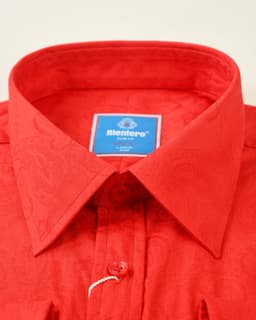 Premium Textured Red Cotton Shirt thumbnail