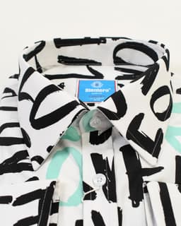 Abstract Print Cotton Slim Fit Shirt thumbnail