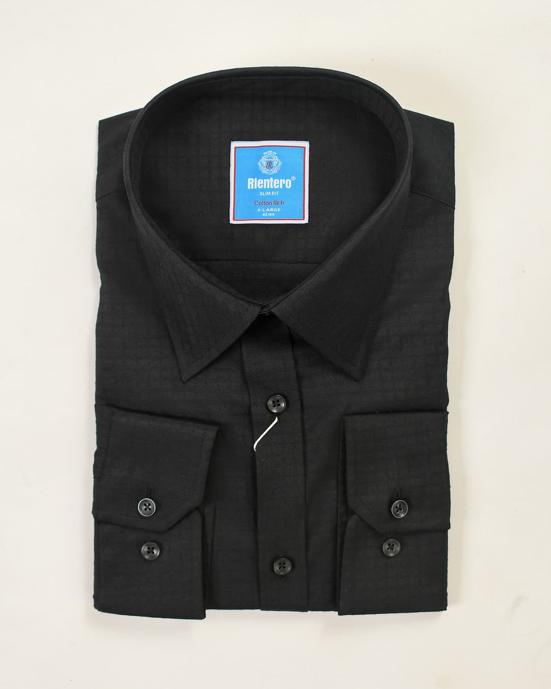 Men’s Classic Black Cotton Shirt
