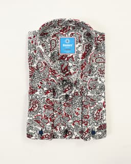 Light Blue Heathered Oxford Shirt thumbnail