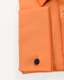Rientero Orange Slim-Fit Cotton Rich Shirt thumbnail