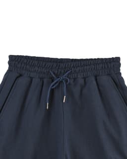 Navy blue Wide-Leg Adjustable Sweatpants Joggers thumbnail