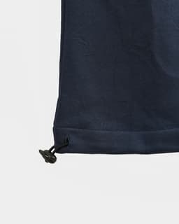 Navy blue Wide-Leg Adjustable Sweatpants Joggers thumbnail