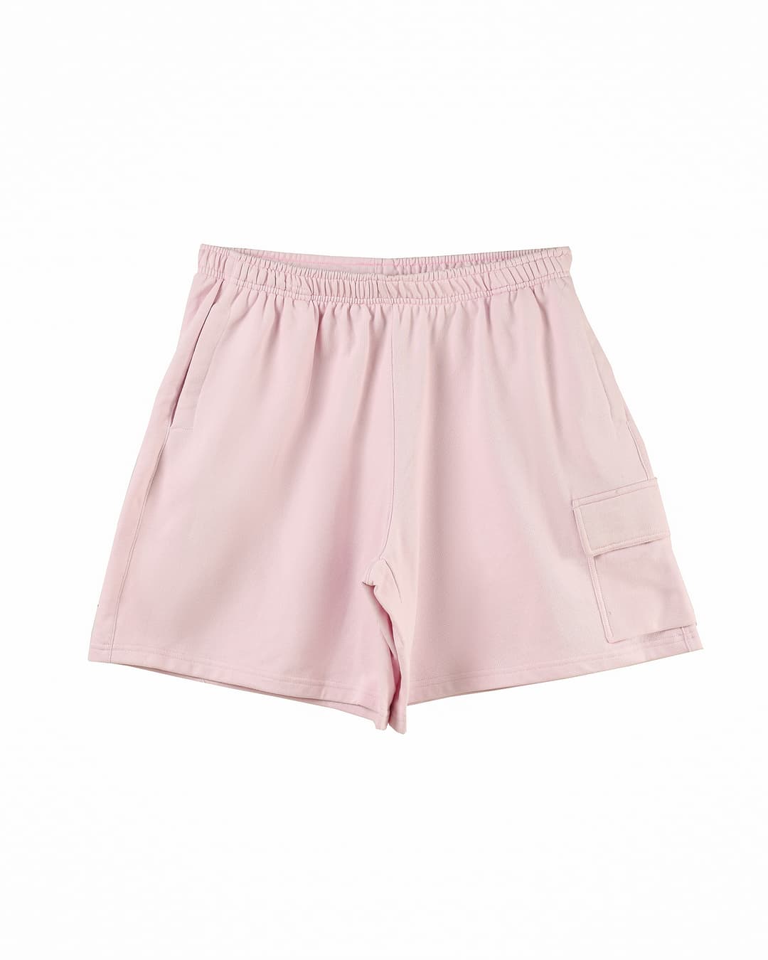 Dusty Rose Twill Cargo Shorts