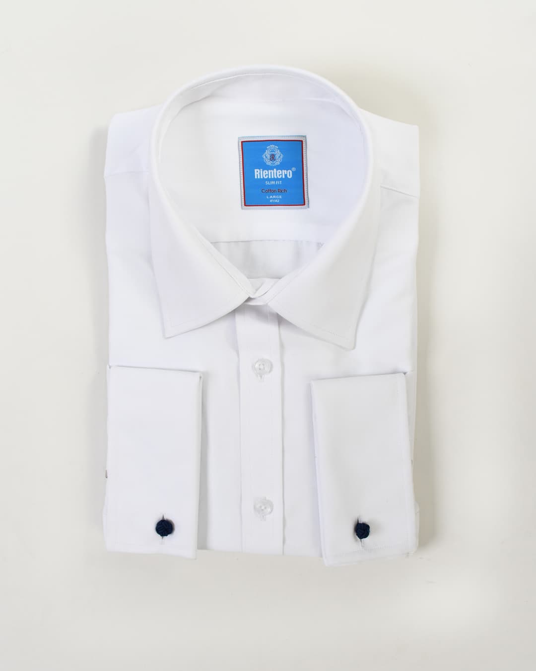 Executive White Textured Shirt