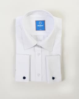 Executive White Textured Shirt thumbnail