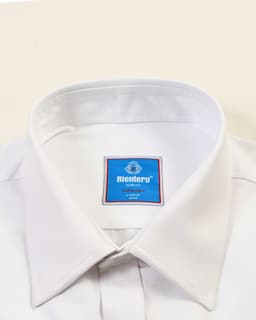 Executive White Texture  Slim-Fit Shirt thumbnail