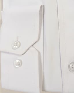 Executive White Texture  Slim-Fit Shirt thumbnail