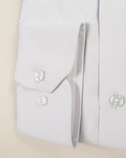 White Slimfit Textured Men Shirt thumbnail