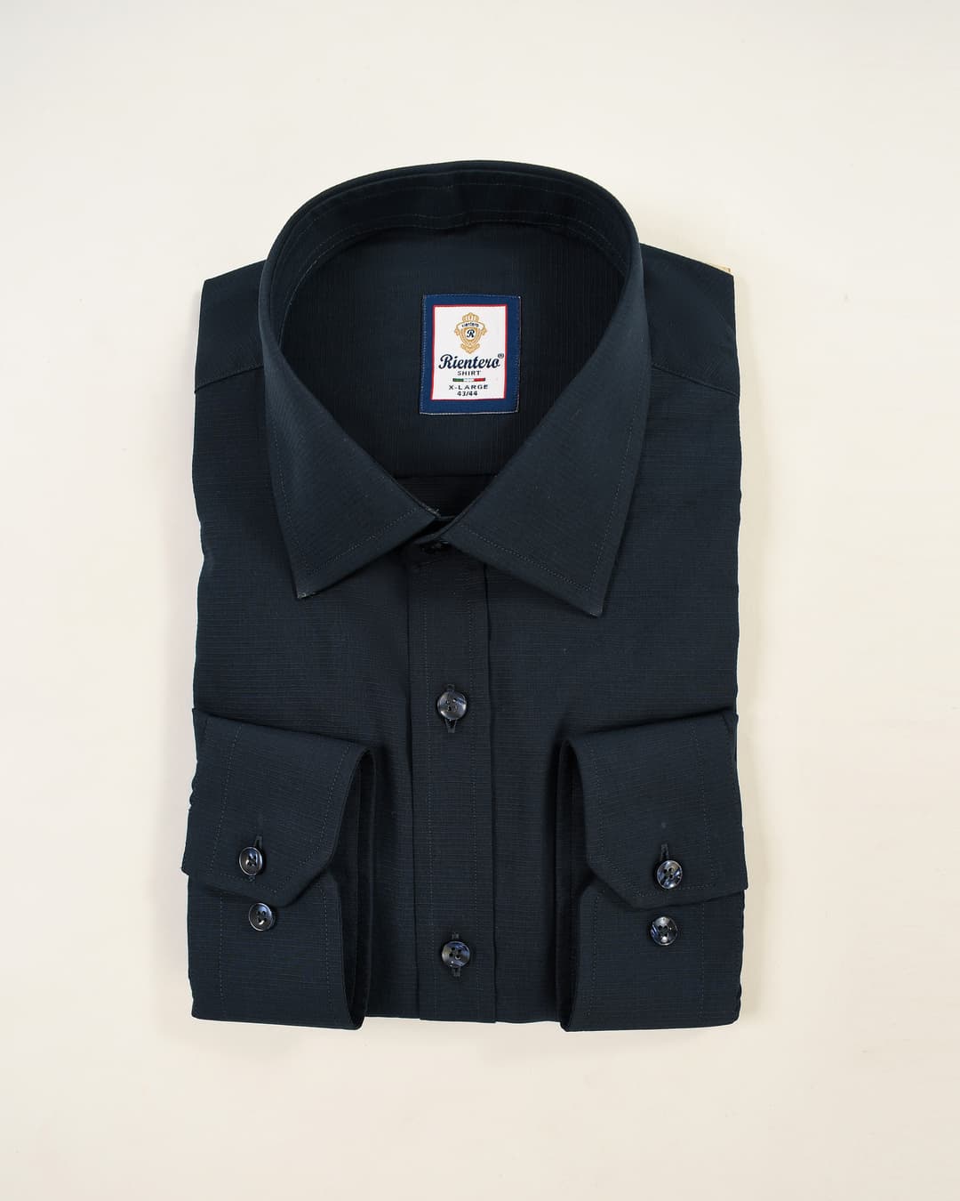 Men’s Sky Blue Cotton Textured Shirt