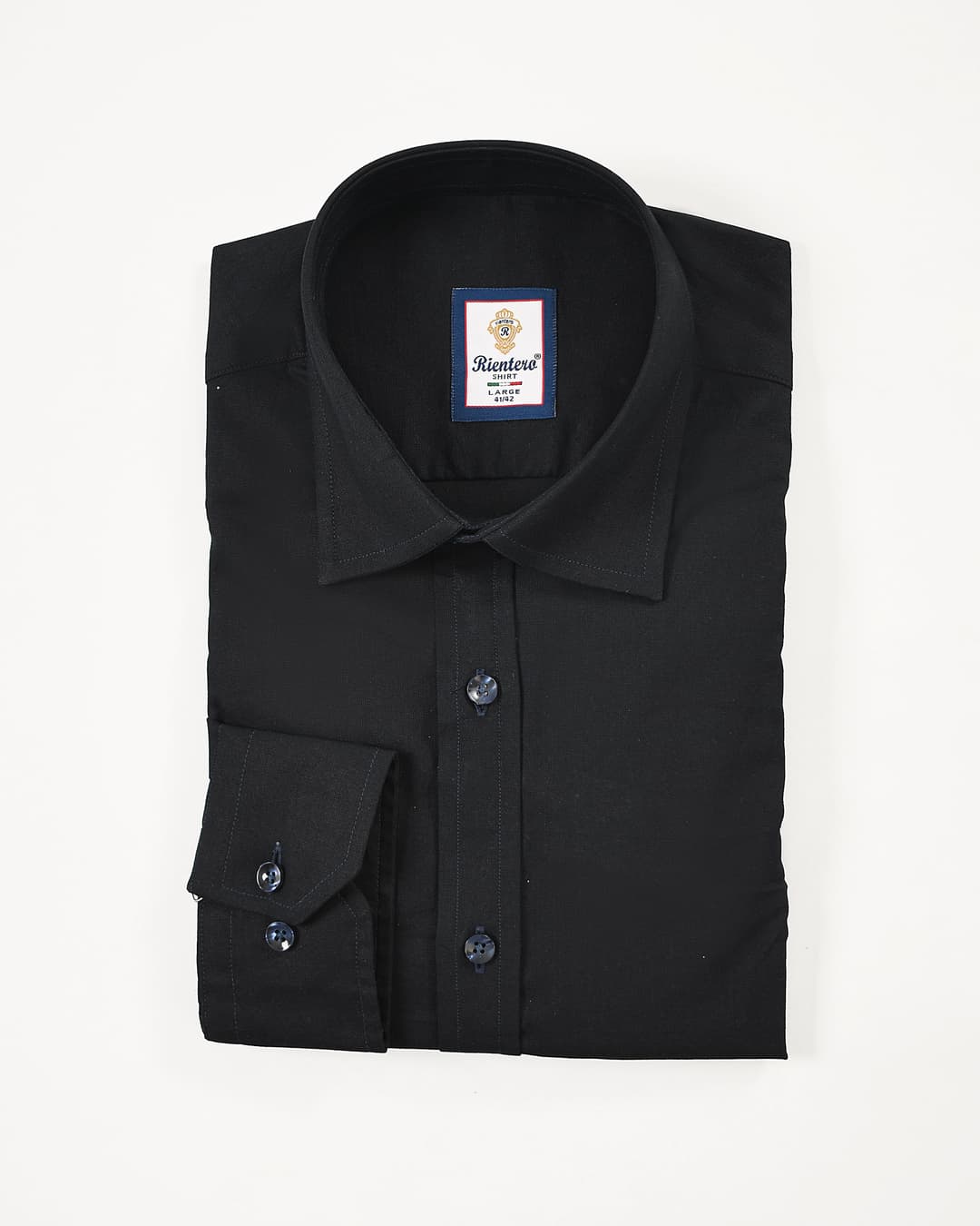 Premium Black Dobby Weave Men Dress Shirt