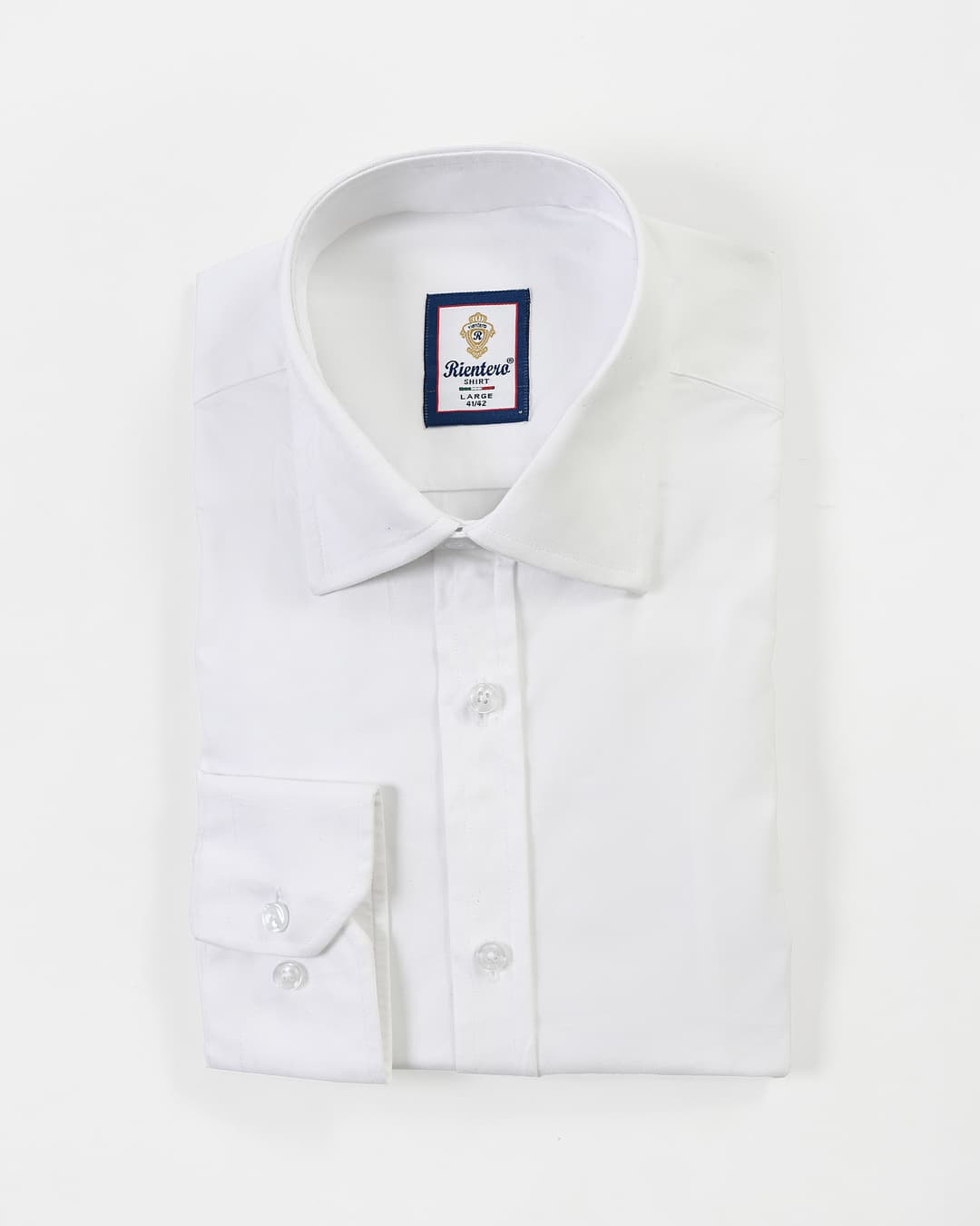 Men’s Premium Crisp White DobbyCotton Shirt
