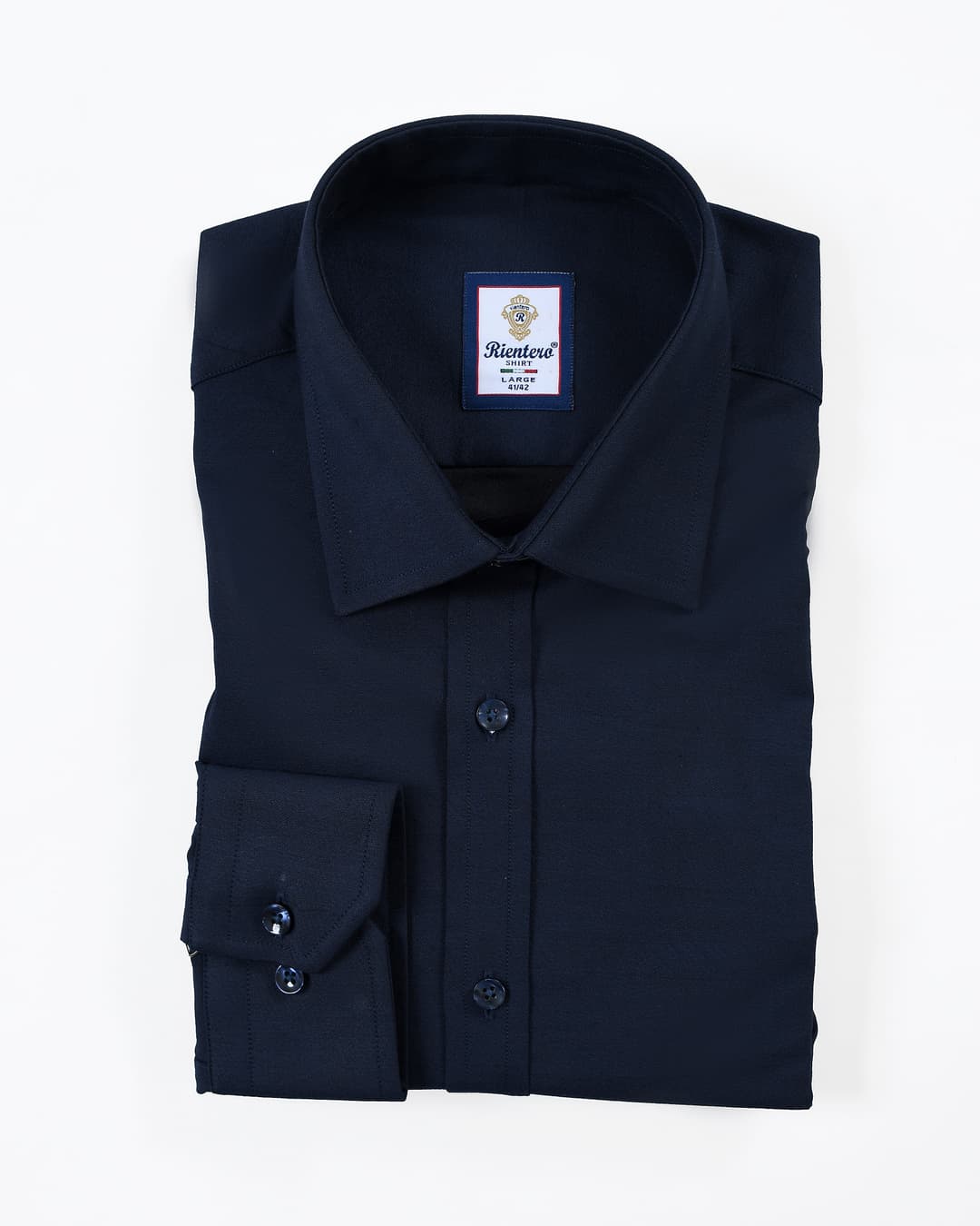 Deep Navy Men Dress Shirt