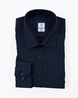 Deep Navy Men Dress Shirt thumbnail