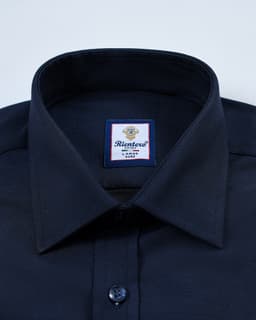 Deep Navy Men Dress Shirt thumbnail