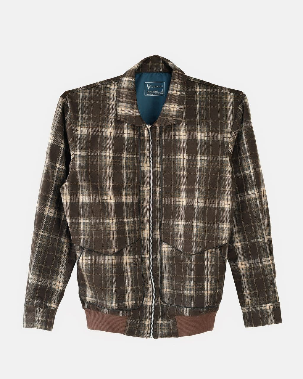 Plaid Voyager Bomber Jacket